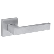 Ручка Tupai Square 2275 Q-96 Special (дв. полотно 60 мм) хром матовый R ф/з - Tupai