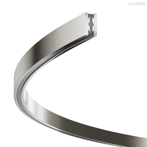 Шинопровод круглый из полукругов 1200мм Flarity платина - Maytoni