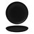 Тарелка d 20,6 см h2 см Black Sand Fine Plus, цвет черный - Noble