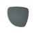 LED, Grimm, декоративная панель для Base DL20781 (асимметричный треугольник), H200xL160xW11мм, IP20, цвет матовый изумруд - Donolux