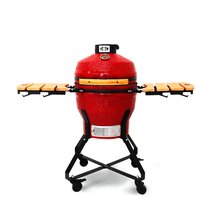 Керамический гриль-барбекю 18 дюймов, цвет красный - Start Grill