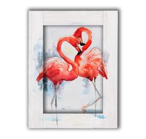 Два фламинго 35х45 см, 35x45 см - Dom Korleone