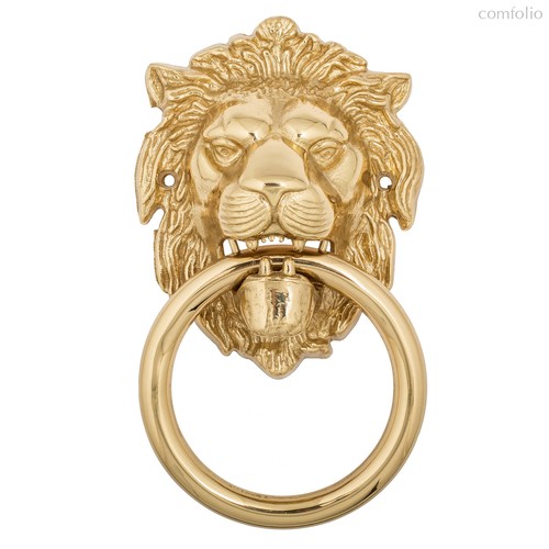 Дверная стучалка Fratelli Cattini RELEONE 190x110 OLV полированная латунь - Fratelli Cattini