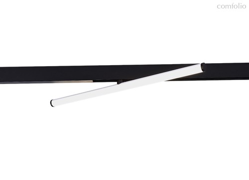 Led светильник для SPACE-Track system, Tuba, DC 48В 16Вт, D25xL600xH80 мм, 1280Лм, 120°, 3000К, диммируемый, IP20, Ra >90, черный - Donolux
