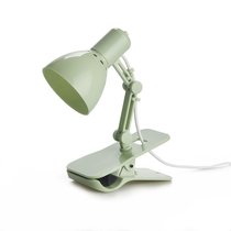 Лампа для чтения Clamp зеленая, USB, цвет зеленый - Balvi
