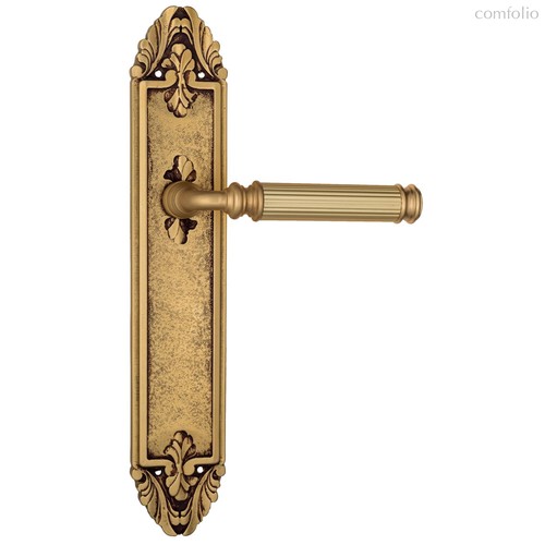 Дверная ручка Venezia Mosca на планке PL90 французское золото - Venezia Collezione