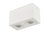 LED, Basis, светильник накладной, GU10, L160xW80хH90мм, IP20, белый RAL9003, без лампы - Donolux