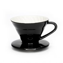 Воронка фильтр для заваривания кофе, пуровер (дриппер) 1-2 чашки керамический P.L.- Barbossa - P.L. Proff Cuisine