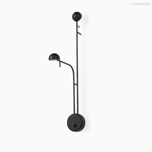 Настенный светильник Brooke ширина 30, цвет черный - Cosmo