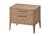 Тумба прикроватная Type oak 2 ящика ширина 60 см (натуральный дуб) - Ellipse
