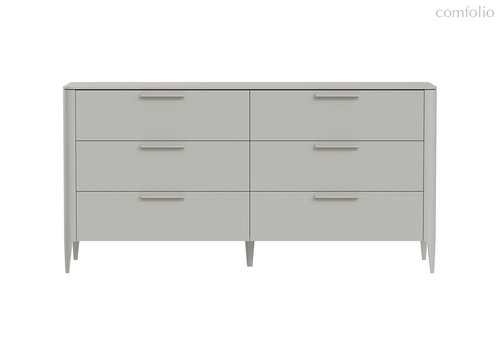 Комод Type 6 ящиков ширина 170 см (серо-бежевый) - Ellipse