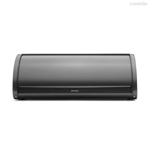 Хлебница со сдвижной крышкой Brabantia 26,2х44,5х17,3 см, серая, сталь нержавеющая - Brabantia