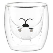 Чашка стеклянная с рисунком Dog, 250 мл - Smart Solutions