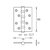 Универсальная петля SILLUR A010-C 100X70X3-4BB P.CHROME (хром блестящий) - Archie