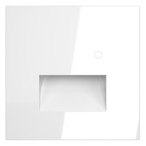 Накладка для подсветки светодиодной с датчиком, S70 белый глянцевый - Voltum