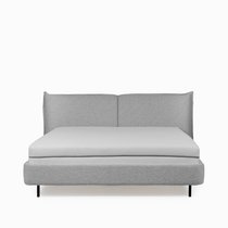 Кровать Wisp 160x200, цвет светло-серый - Cosmo Red