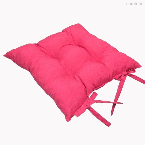 Подушка на стул "Фукси", 41х41 см, P705-Z115/1, цвет малиновый - Altali