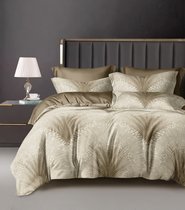 Комплект постельного белья CA-7-774 Дуэт Сатин печатный с наволочками 70х70х2шт.+ 50х70х2шт. - АльВиТек