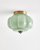 Золотистый светильник Элаиза с зелёным плафоном, цвет зеленый - Louvre Home