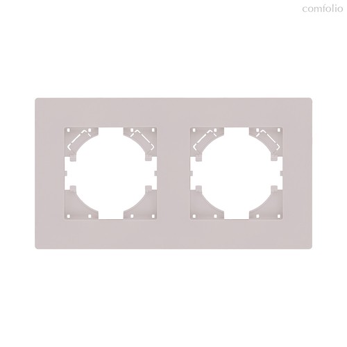 Рамка 2-постовая, кашемир матовый Kollinger Aspekt AT2CM - Kollinger