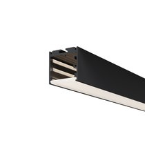 Радиусный профиль 35x35 линейный черный 2.5м - Maytoni