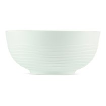 Салатник порционный Decor de table Волна 15 см, рельеф, фарфор, мятный - Decor De Table