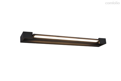 LED Logic светильник накладной, 18W, L600, W100, H42мм, 2000Lm, Ra80, 3000К, IP44, черный, блок питания в комплекте - Donolux