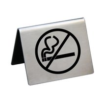 Табличка "Не курить" 5x4 см, сталь - P.L. Proff Cuisine