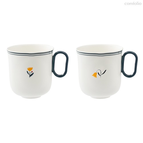 Набор кружек Plush, Golden Bells, 400 мл, 2 шт. - Liberty Jones