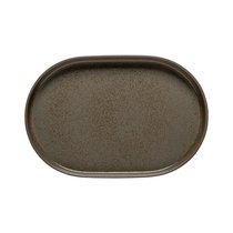 Блюдо овальное с бортом Redonda Oak RNA331-BRN (RNA331-838) - Costa Nova