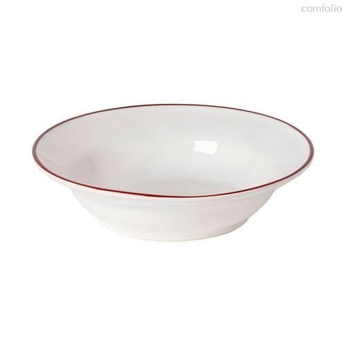 Тарелка глубокая Beja White Red ATP211-RED (ATP211-00721A), 21 см - Costa Nova