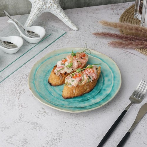 Тарелка d 20,5 см h2,5 см Blue Frutti di Mare P.L. - P.L. Proff Cuisine