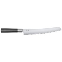 Нож хлебный KAI Васаби 23 см, сталь, ручка пластик - Kai