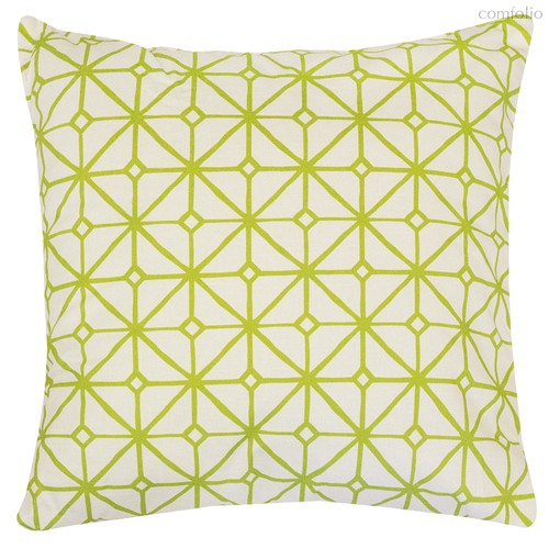 Декоративная подушка "Трианон", 40х40 см, 712-2008/1, цвет зеленый - Altali