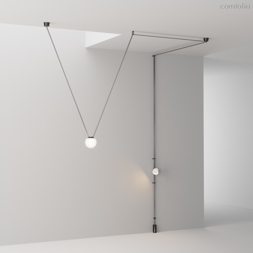 Комплект текстильной подвесной системы Parity TFC-Par-CW05-LG - Maytoni