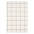 Скатерть из хлопка белого цвета в клетку из коллекции Essential, 170х170 см - Tkano