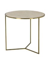 Бежевый приставной столик Гвен - Louvre Home