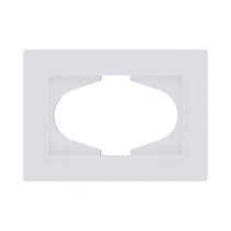 Рамка для двойной розетки, белый матовый Kollinger Eleganz Plex EP120WM - Kollinger