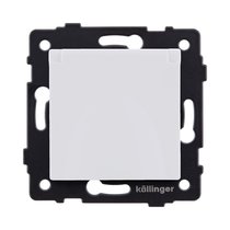 Розетка штепсельная SCHUKO 16A/250 В с крышкой, белый матовый Kollinger REA-006WM для Aspekt, Eleganz, Reflex - Kollinger