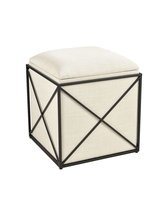 Бежевый пуф Аксель, цвет бежевый - Louvre Home