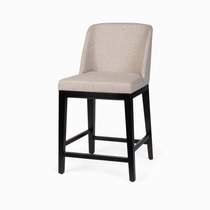 Полубарный стул Morgan, цвет коричневый/черный - Cosmo Red