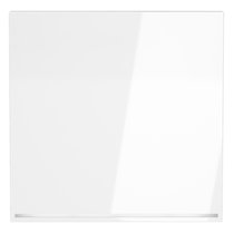 Клавиша для выключателя/переключателя одноклавишного с подсветкой, S70 белый глянцевый - Voltum