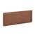 Изголовье кровати Natesa из массива тика и кожи 163 x 60 см - La Forma