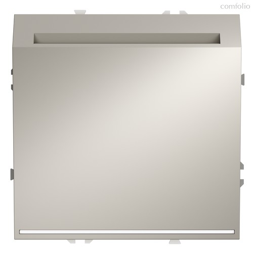 Выключатель встраиваемый VOLTUM S70 карточный 16А, кашемир - Voltum