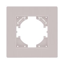 Рамка 1-постовая, кашемир матовый Kollinger Eleganz Plex EP1CM - Kollinger