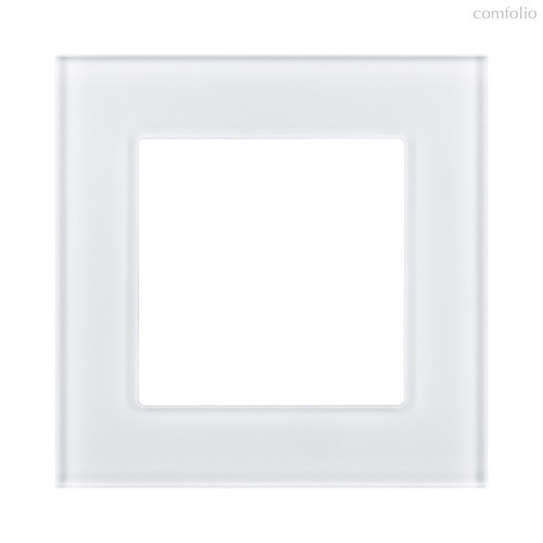 Рамка 1-постовая, стекло белый Kollinger Asthetik AS1WH - Kollinger