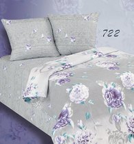 Комплект постельного белья ПА-4-722 Семья Поплин с наволочками 70х70х2 шт. - АльВиТек