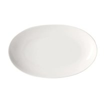 Блюдо овальное Dibbern Белый декор 24 см, фарфор костяной - Dibbern