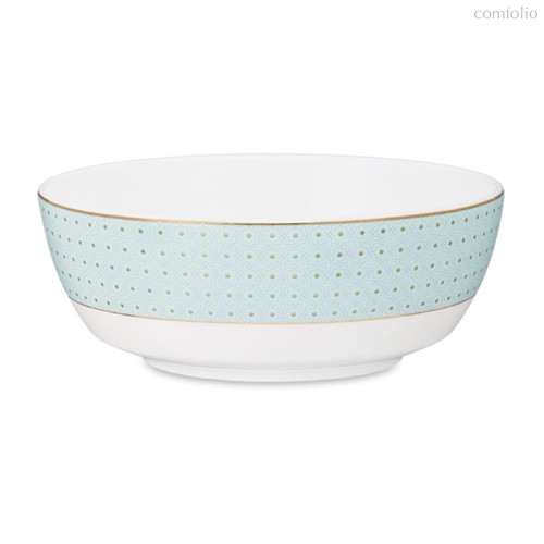 Салатник порционный Decor de table Бирюза 15,5 см, 500 мл, фарфор костяной - Decor De Table