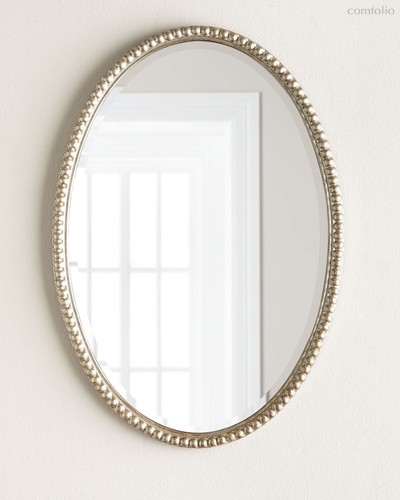 Зеркало в раме Глостер, цвет серебряный - Louvre Home